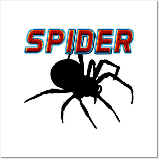 Spider Posters and Art